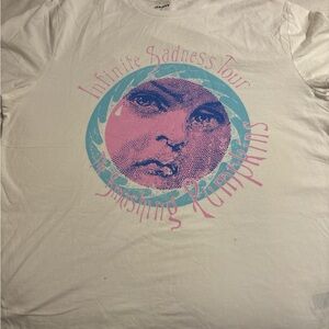 White Smashing Pumpkins Tour T-Shirt